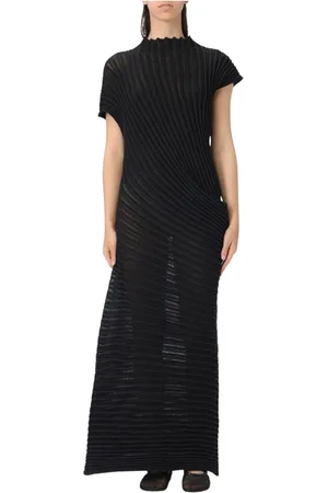Issey Miyake Donna, Abiti, Nero, M, new