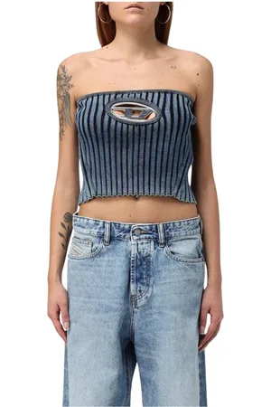 Diesel Donna, Top, Blu, L, new