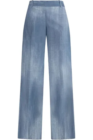 ERMANNO SCERVINO Donna, Pantaloni, Blu, L, new