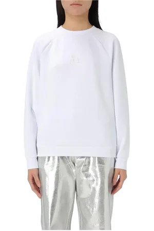 Armani Exchange Donna, Felpe, Bianco, L, new