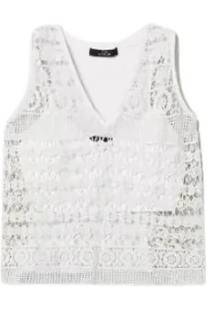 Twin-Set Donna, Top, Bianco, XS, new