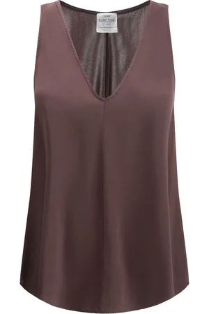 FORTE FORTE Donna, Top, Marrone, XL, new