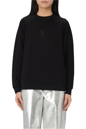 Armani Exchange Donna, Felpe, Nero, S, new