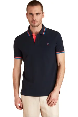 Vicomte A. Uomo, Top, Blu, L, new