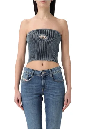 Diesel Donna, Top, Blu, S, new