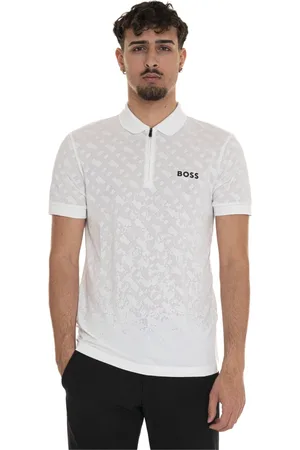 HUGO BOSS Uomo, Top, Bianco, L, new