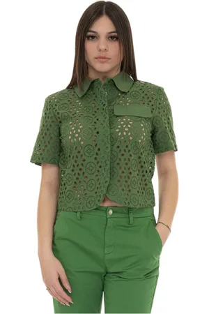 Liu Jo Donna, Camicette , Verde, M, new