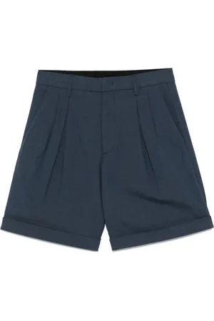 Dondup Uomo, Pantaloncini, Blu, W33, new
