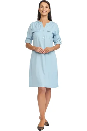 2-Biz Donna, Abiti, Blu, 2Xl, new