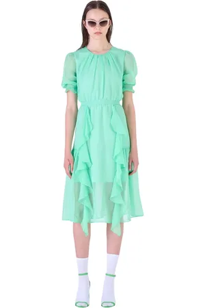Silvian Heach Donna, Abiti, Verde, XL, new