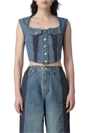 AMBUSH Donna, Top, Blu, S, new