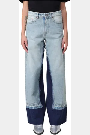 Maison Margiela Donna, Jeans, Blu, W24, new