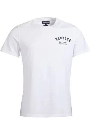 Barbour Uomo, Top, Bianco, S, new