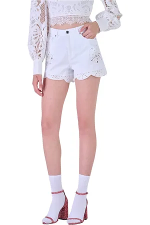 Silvian Heach Donna, Pantaloncini, Bianco, W27, new