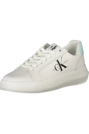 Calvin Klein Donna, Scarpe, Bianco, 36 EU, new
