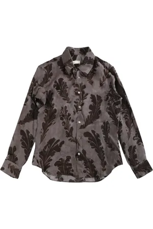 DRIES VAN NOTEN Uomo, Magliette, Grigio, L, new