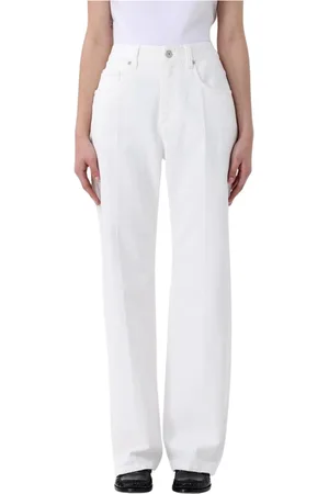 Brunello Cucinelli Donna, Jeans, Bianco, L, new