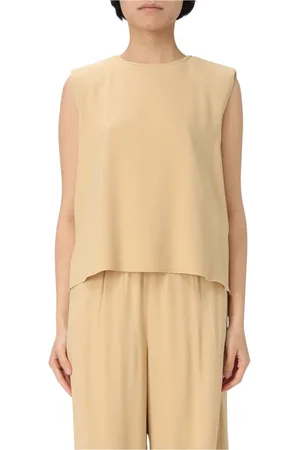 LIVIANA CONTI Donna, Top, Giallo, M, new