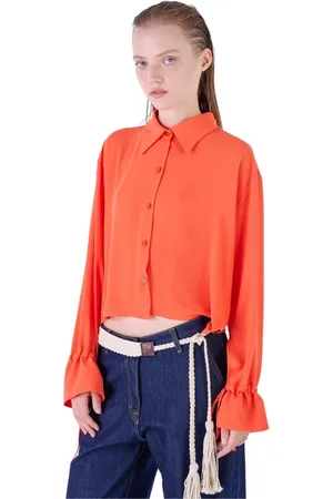Silvian Heach Donna, Camicette , Arancione, S, new