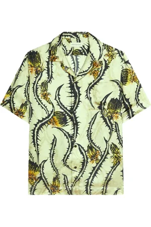 DRIES VAN NOTEN Uomo, Magliette, Verde, L, new