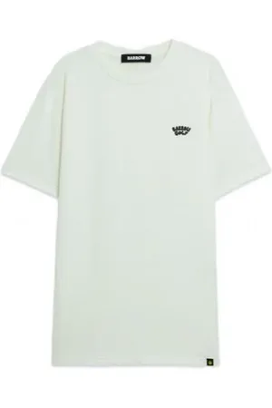 BARROW Uomo, Top, Bianco, XL, new