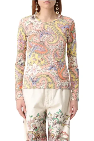 Etro Donna, Top, Multicolore, M, new