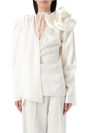 MAGDA BUTRYM Donna, Camicette , Bianco, S, new