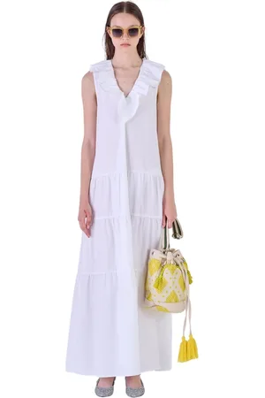 Silvian Heach Donna, Abiti, Bianco, M, new