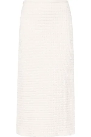 Jil Sander Donna, Gonne, Bianco, S, new