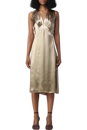 Bottega Veneta Donna, Abiti, Giallo, S, new