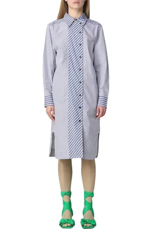 Ganni Donna, Abiti, Blu, XS, new
