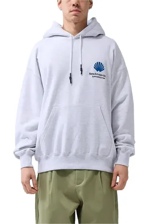 New Amsterdam Surf association Uomo, Felpe, Grigio, M, new