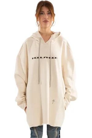 Rick Owens Donna, Felpe, Bianco, M, new