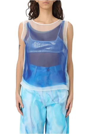 Khrisjoy Donna, Top, Blu, S, new