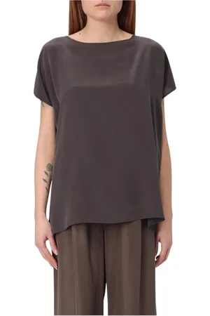 ALYSI Donna, Camicette , Grigio, M, new