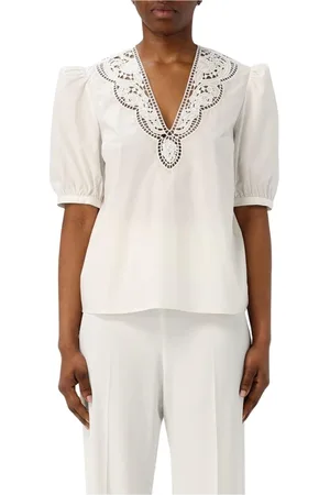 Twin-Set Donna, Camicette , Bianco, S, new