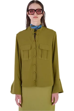Silvian Heach Donna, Camicette , Verde, M, new
