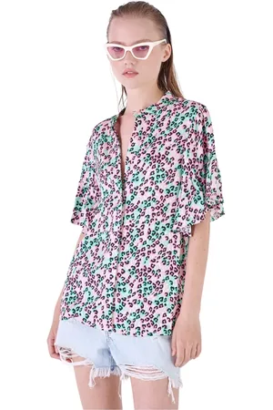Silvian Heach Donna, Camicette , Multicolore, 2Xs, new