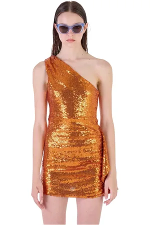 Silvian Heach Donna, Abiti, Arancione, M, new
