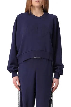 Elisabetta Franchi Donna, Felpe, Blu, S, new