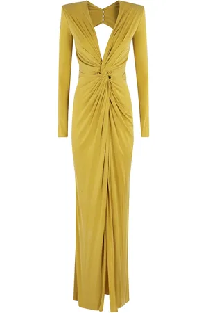 Elisabetta Franchi Donna, Abiti, Giallo, XL, new