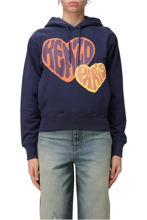 Kenzo Donna, Felpe, Blu, M, new