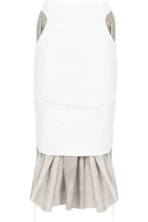 Maison Margiela Donna, Gonne, Bianco, M, new