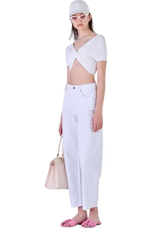 Silvian Heach Donna, Jeans, Bianco, W26, new