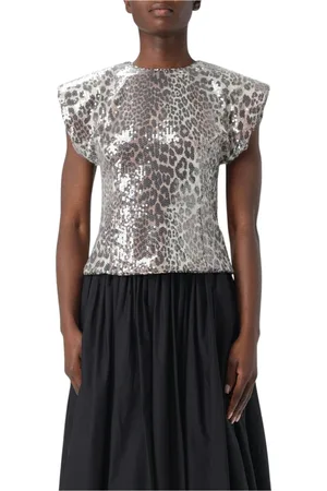 Ganni Donna, Top, Multicolore, S, new