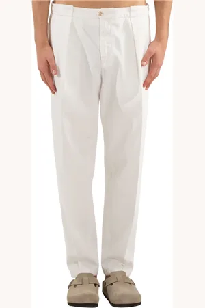 Briglia 1949 Uomo, Pantaloni, Bianco, L, new