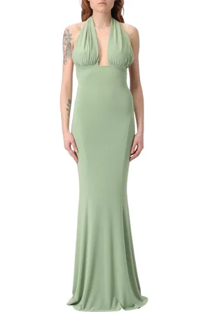 Norma Kamali Donna, Abiti, Verde, XS, new