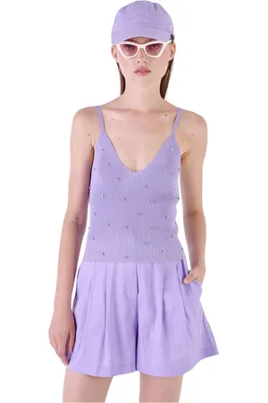 Silvian Heach Donna, Top, Viola, XL, new