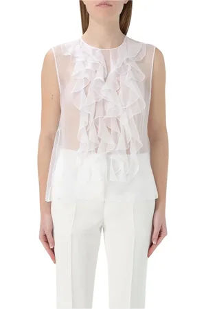 Alberta Ferretti Donna, Top, Bianco, S, new