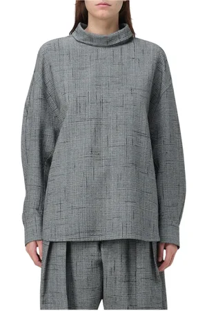 Bottega Veneta Donna, Camicette , Grigio, S, new